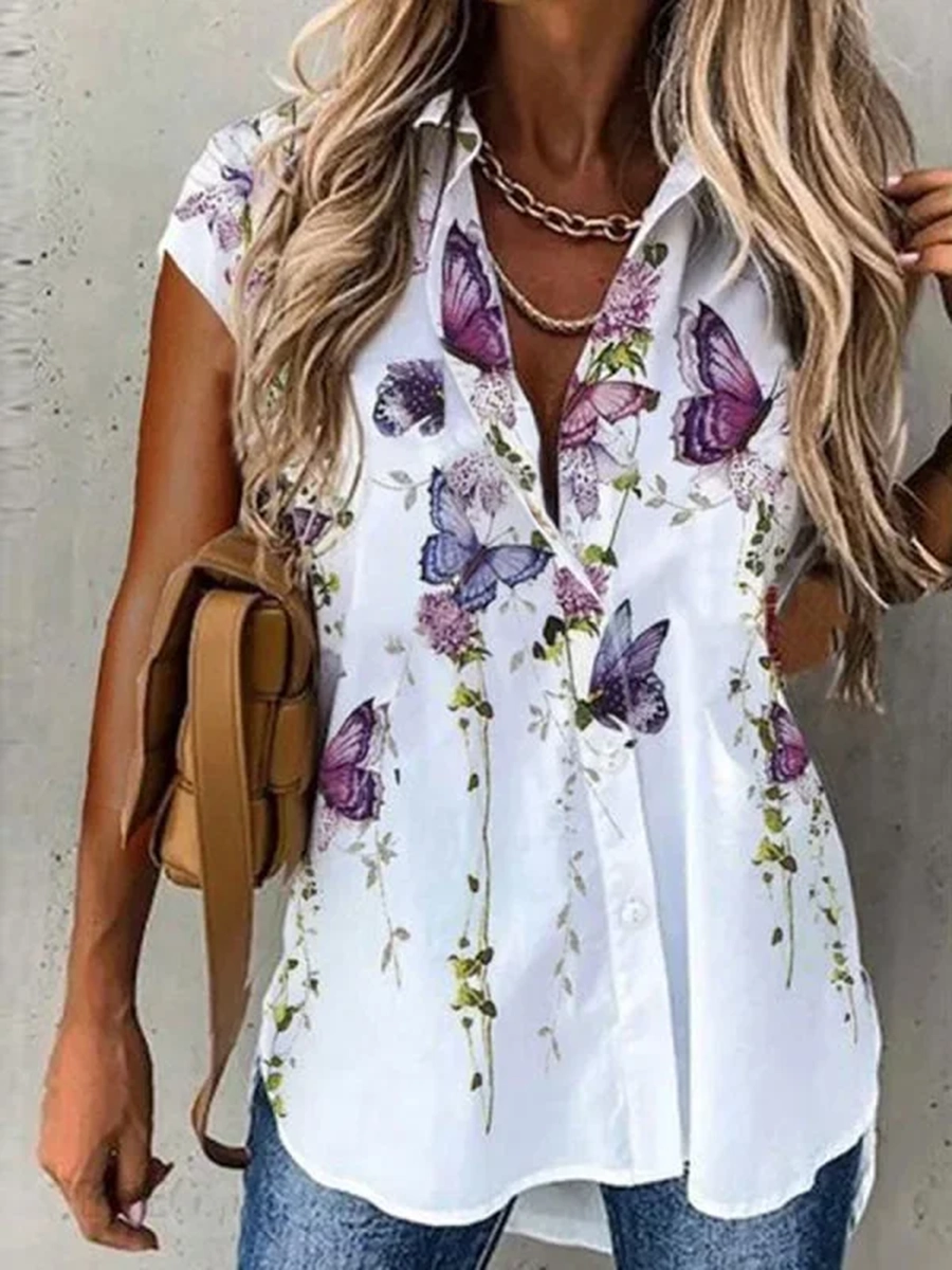 Printed Short Sleeve Shirt