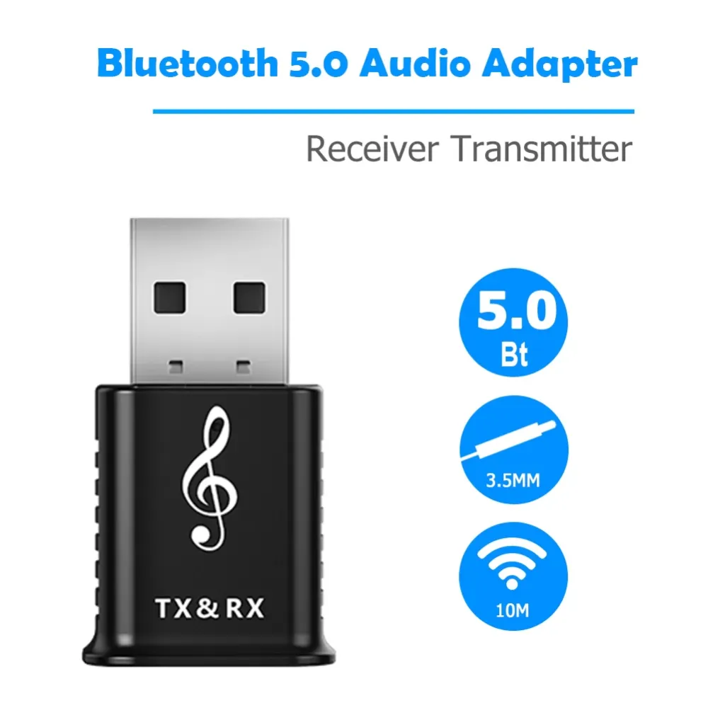 USB Wireless Audio Adapter Bletooth Transmitter Receiver Space-saving MSD168 Portable 4 in 1 USB Bletooth Players