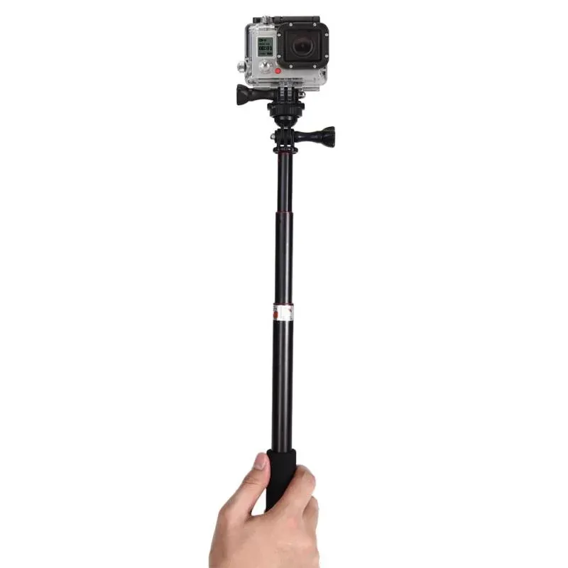 Waterproof Selfie Stick Telescoping Extendable Monopod Tripod Pole Handheld Camera Tripod Mount For GoPro Hero 5 4 3 3+ 2 SJACM