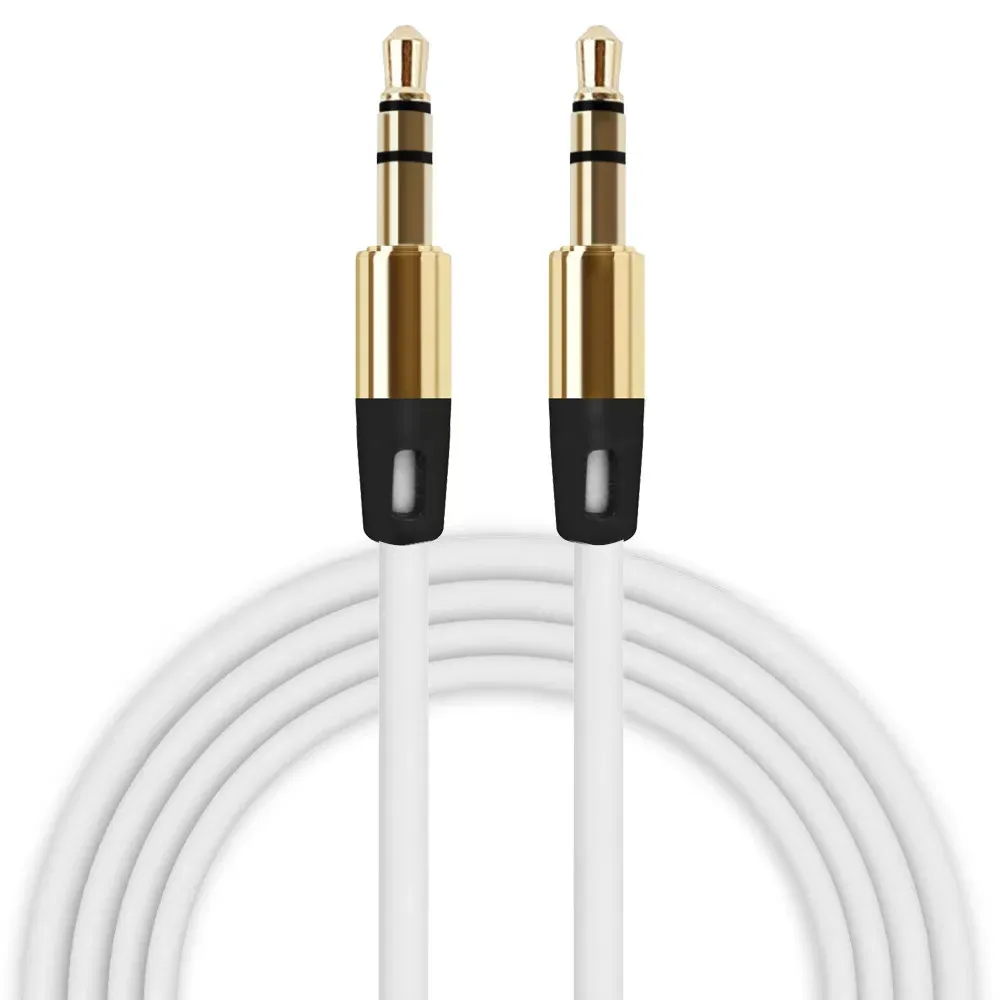 CARPPRIE Factory Price 3.5mm Auxiliary Cable Audio Cable Male To Male Flat Aux Cabledrop Shipping