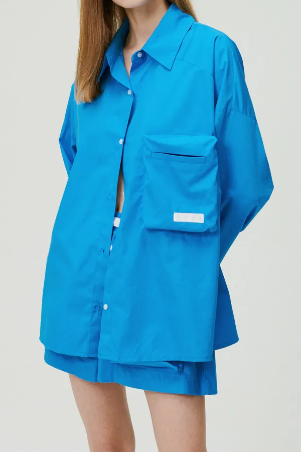 Tyra Oversized Utility Shirt