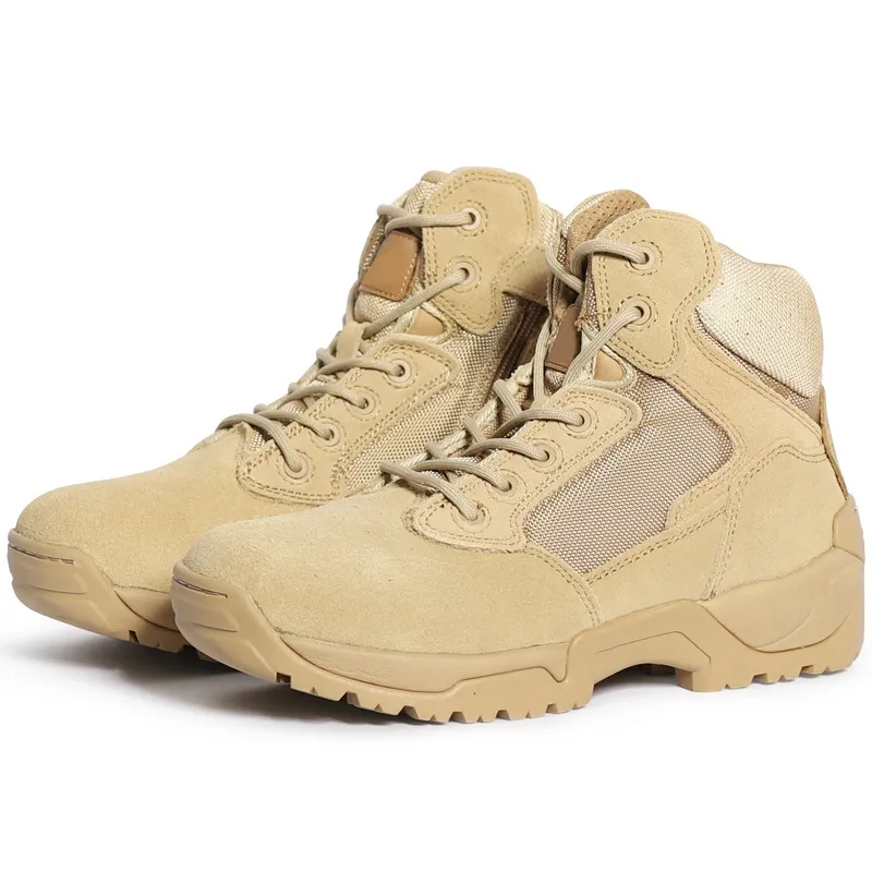 Men's Military Tactical Waterproof Work Boots