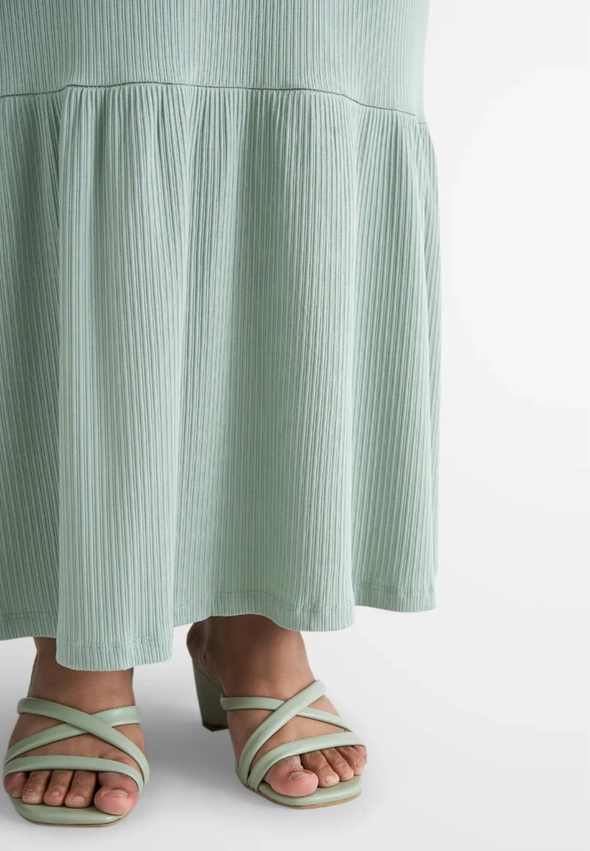 Ribbed Comfort Mermaid Skirt