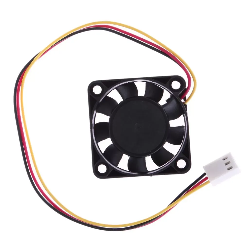 3 Pin 40x40 x10mm plastic Computer Cooler CPU Cooling Fan Power saving design DC 12V cooling fan Heat sink Cooler