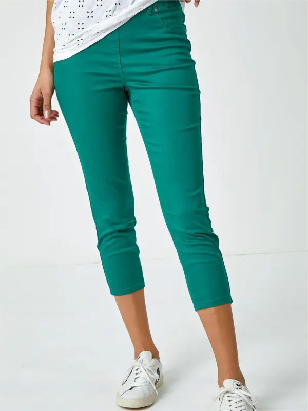 Green Sports Leggings