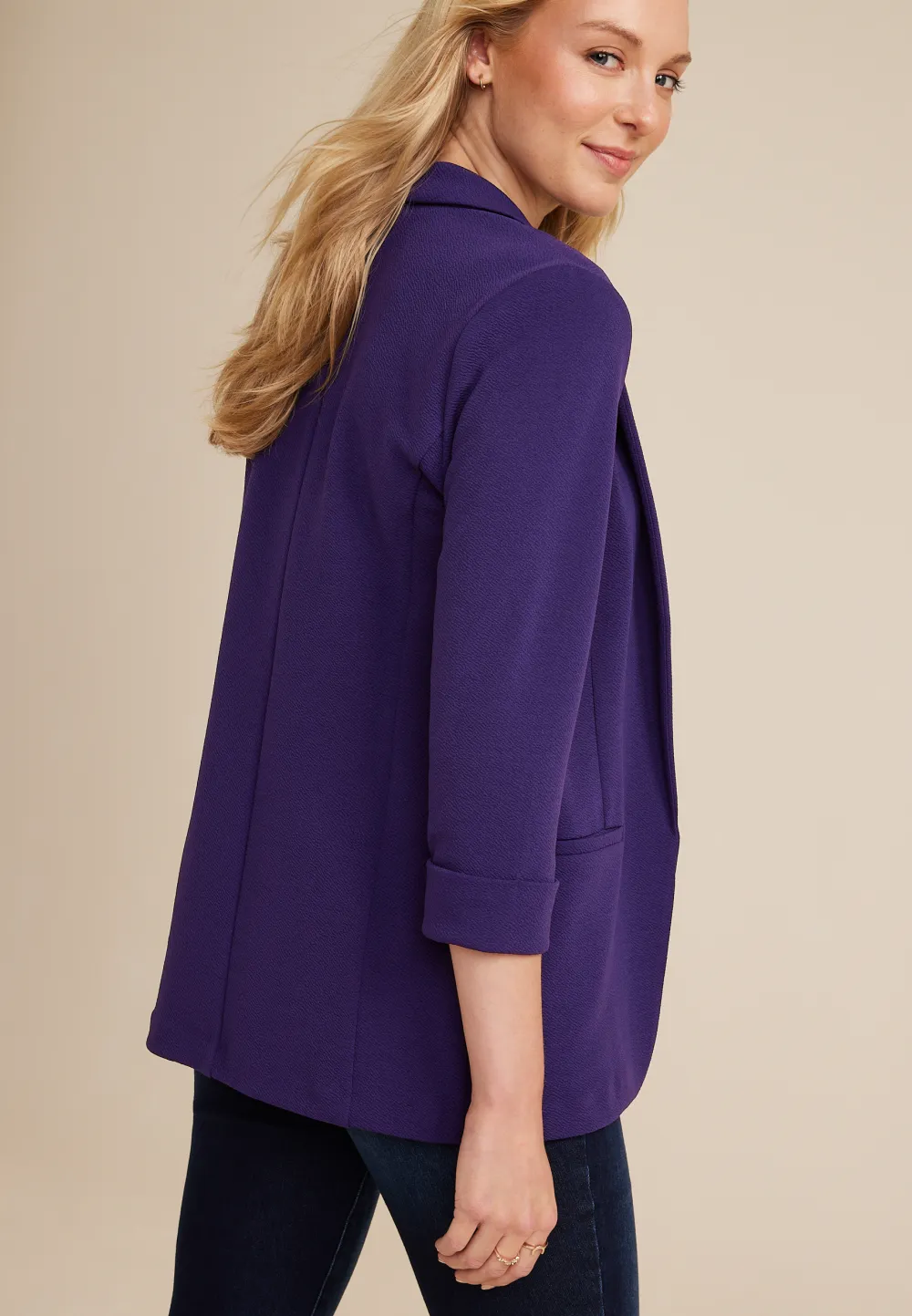 Versa Open Front Blazer