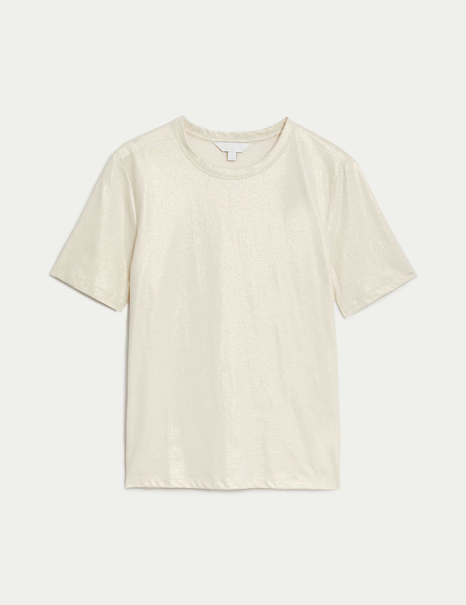 Pure Cotton Metallic T-Shirt