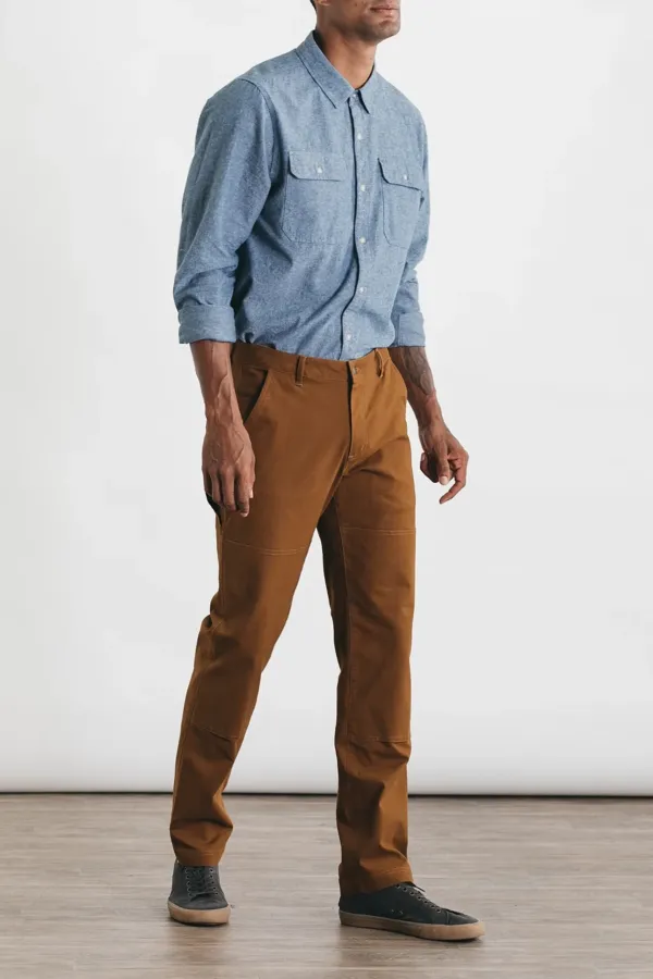 Corduroy Wide-Leg Pants