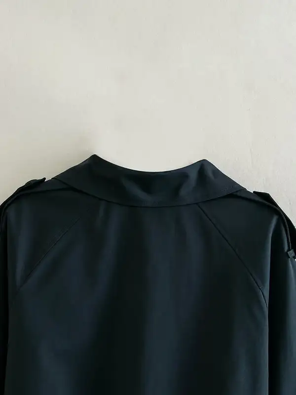 Long Sleeves Loose Split-Joint Lapel Jackets