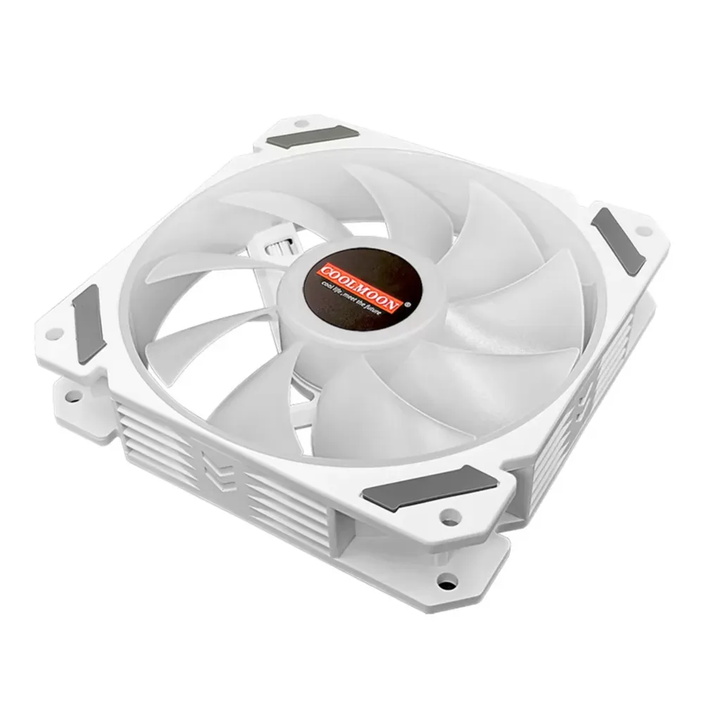 PWM temperature control 12cm ARGB SG synchronous water cooling CPU radiator fan, support most motherboards,