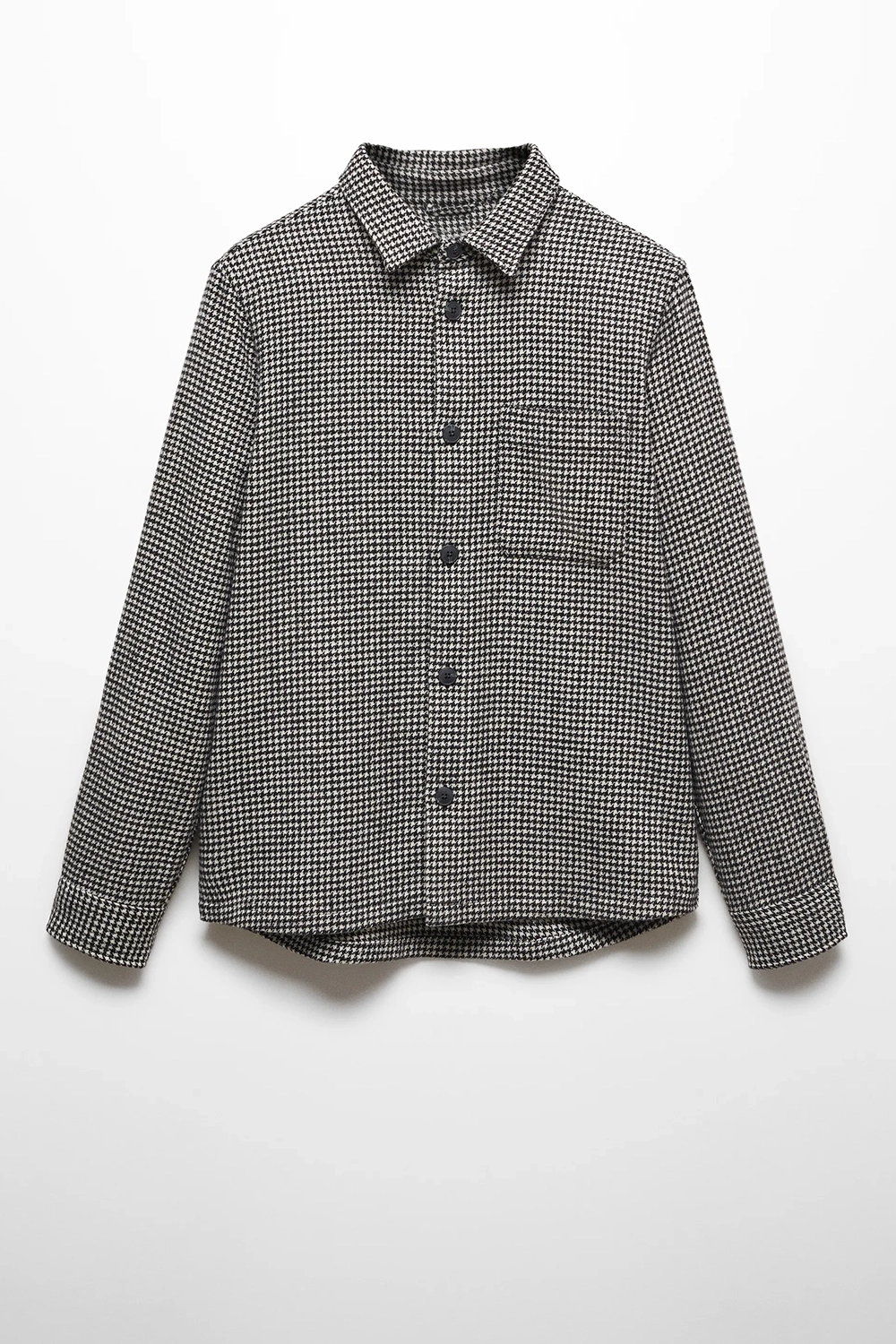 Houndstooth overshirt