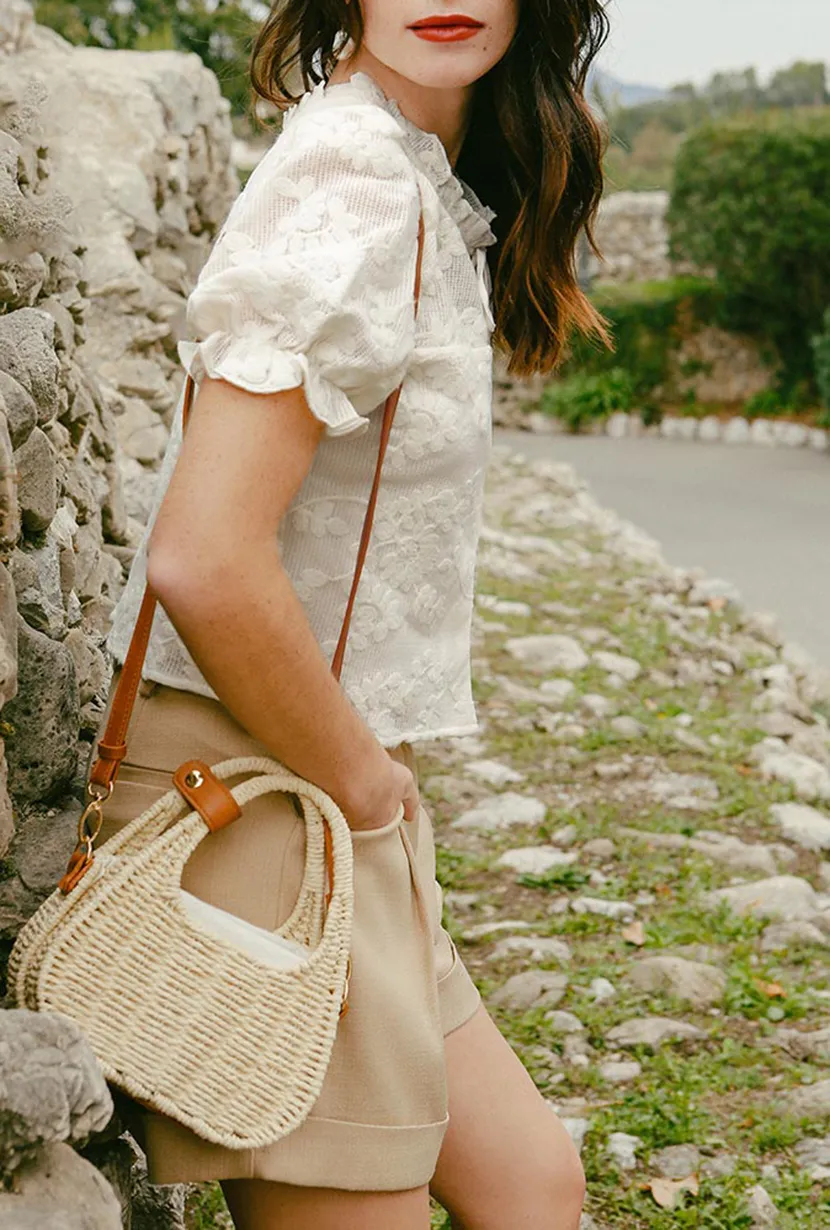 Earline Top - Ivory Lace