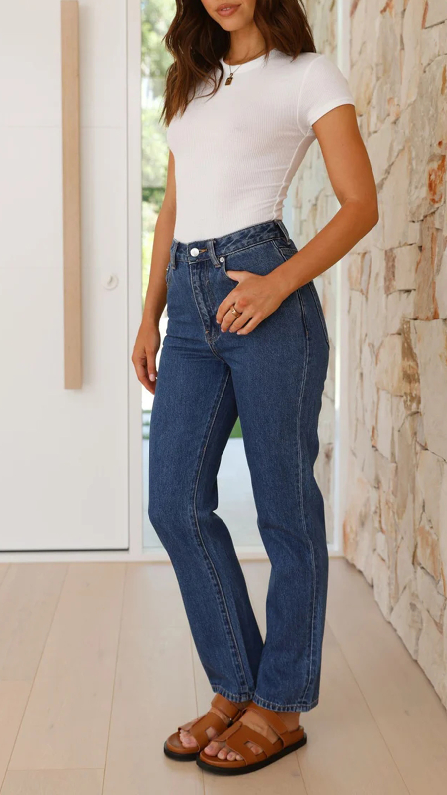 Organic Straight Leg Jean