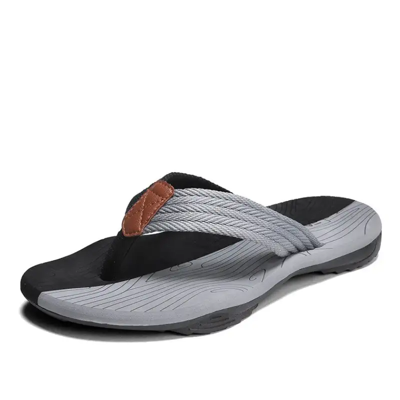 Orthopedic Sandals Men Wide Width Comfy Flat Sporty Flip-flops Trendy Summer