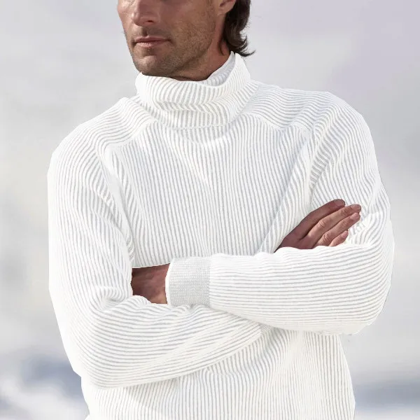 Men's Cashmere Turtleneck Sweater