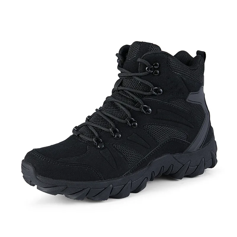 Men's Waterproof Wearable Outdoor Boots Work Boots Combat Boots