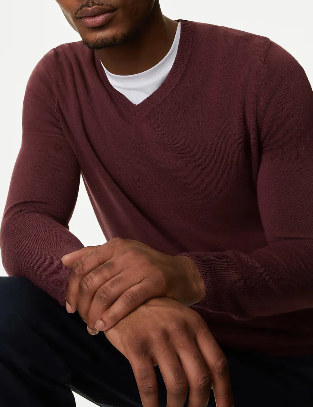 Cashmilon V-Neck Jumper