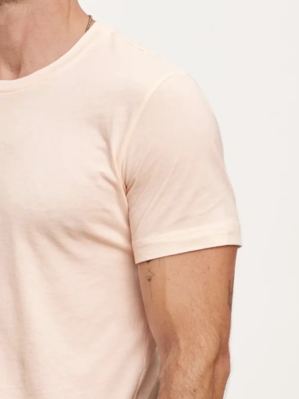 Men'S Fashion Cotton Round Neck T-Shirt