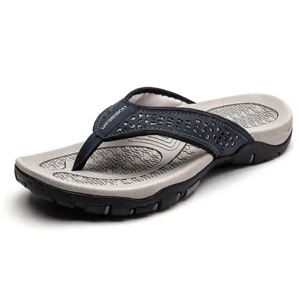 Men Orthopedic Sandal Arch Support Breathable Comfortable Anti Skid Flip Flop