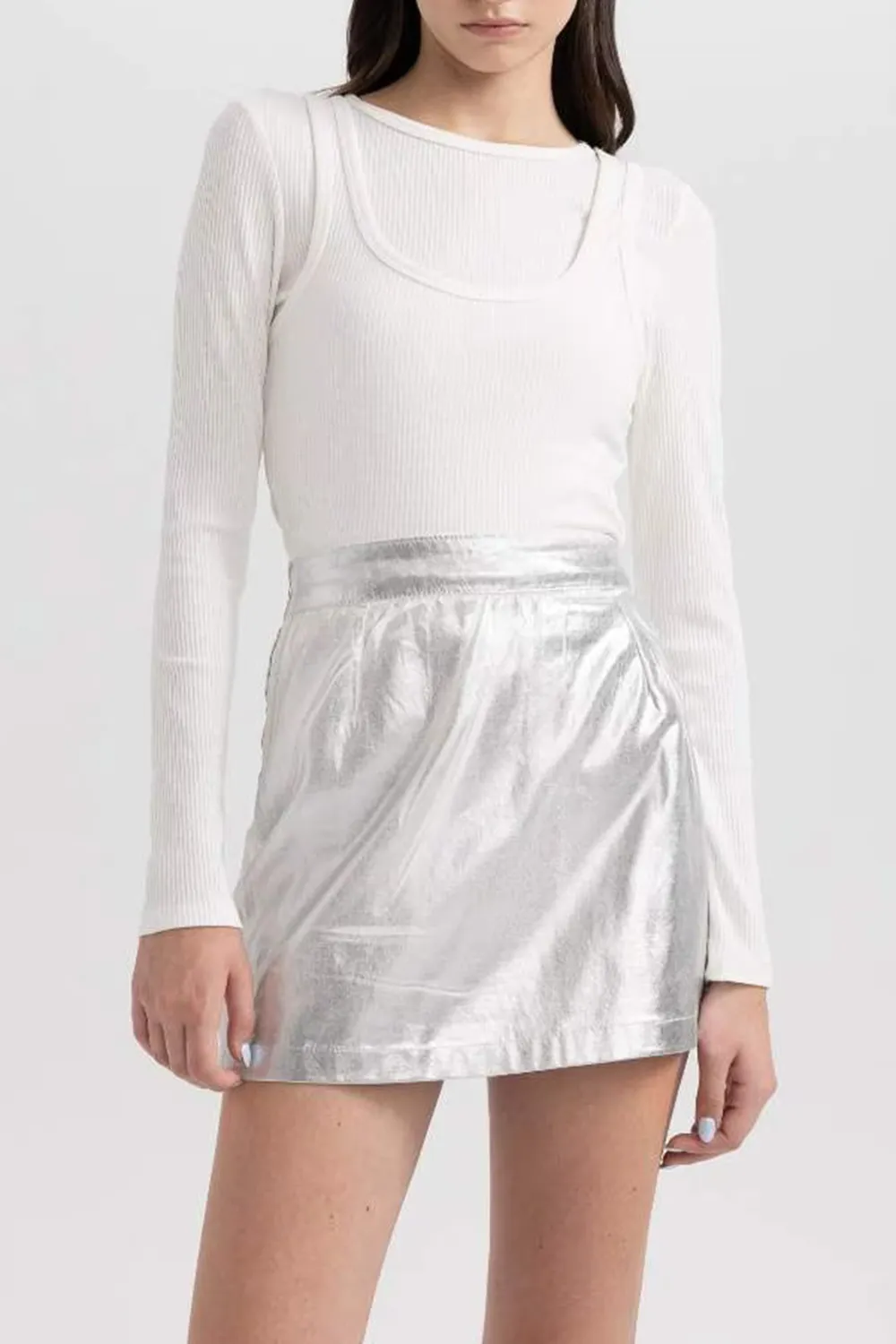 Coool A Cut Mini Skirt