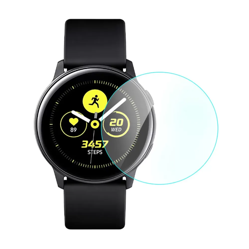 3 PACKS Tempered Glass Screen Protector For Smsung Galaxy Watch Active 2 44mm SmartWatch Support Accessories