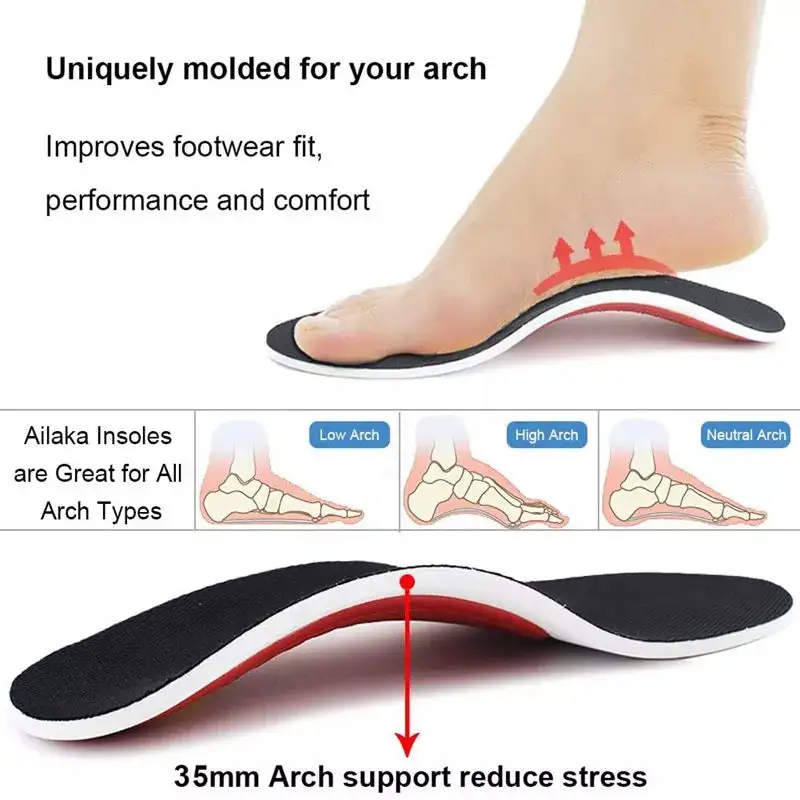 Plantar Fasciitis Arch Support Insoles