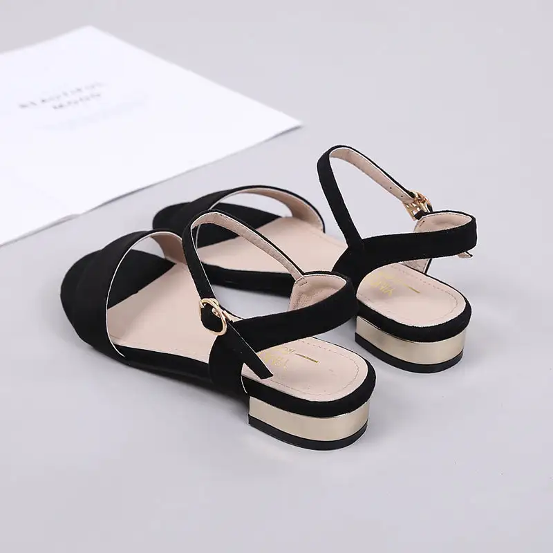 Women Flat Sandals Open Toe Ankle Strap Sandals