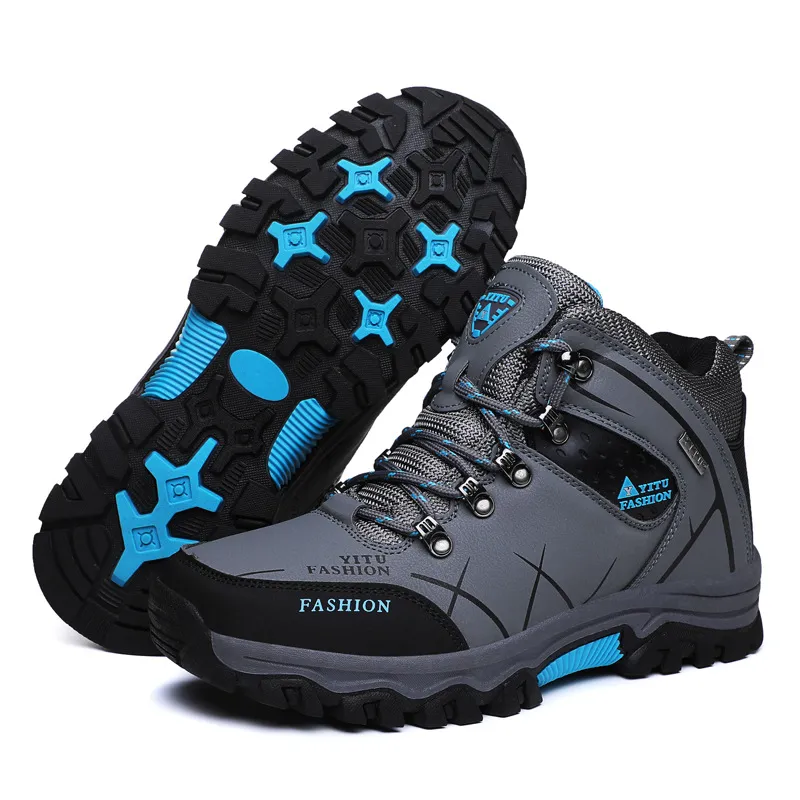 (🔥Advanced Material) Men's Waterproof Anti-Slip Anti-Puncture Orthopedic Hiking Shoes Sneakers