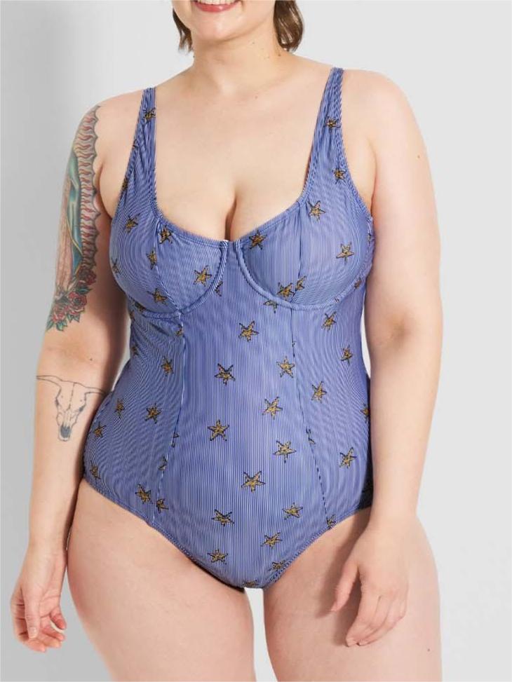 The Brandy Underwire One-Piece Swimsuit