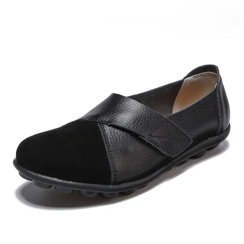 Cilool Genuine Comfy Leather Loafers