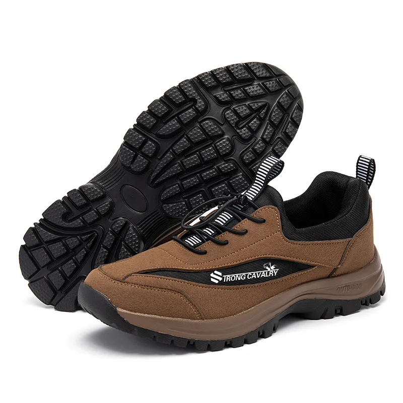 🔥Last Day Promotion 70% OFF 🎁 Men's Casual Leather Good Arch Support & Non-slip Outdoor Breathable Walking Shoes