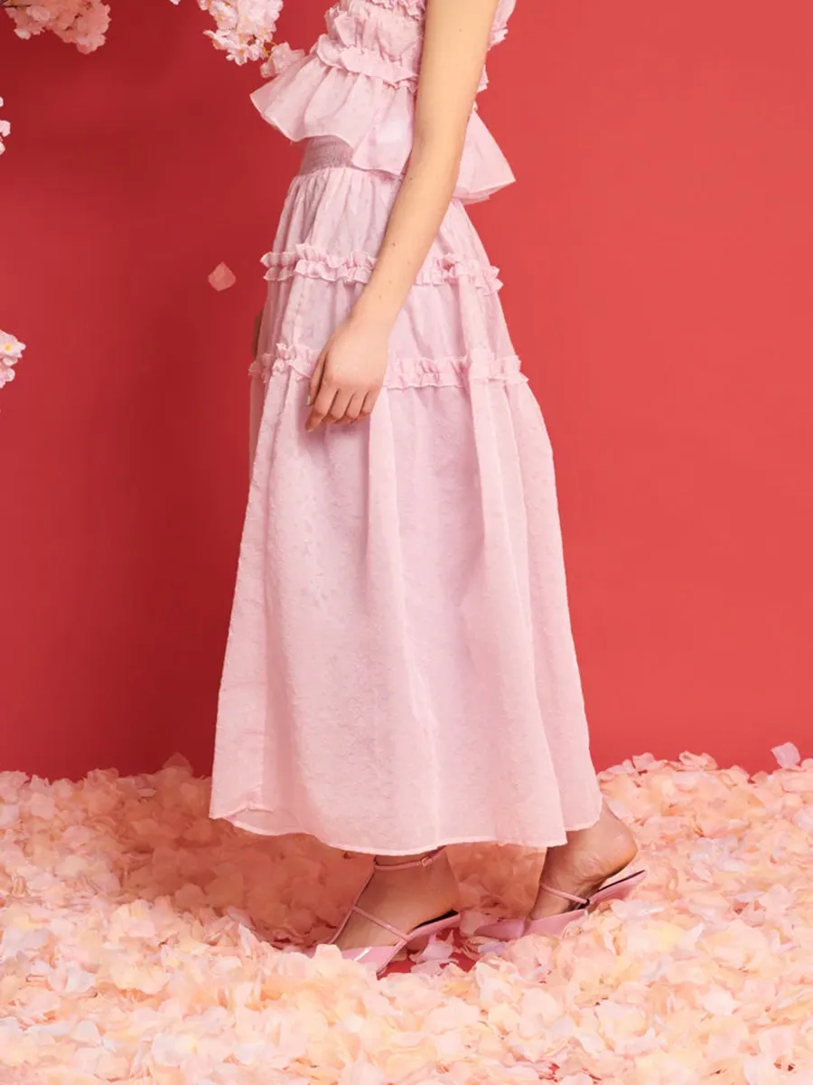 DREAM Brooke Organza Midi Skirt