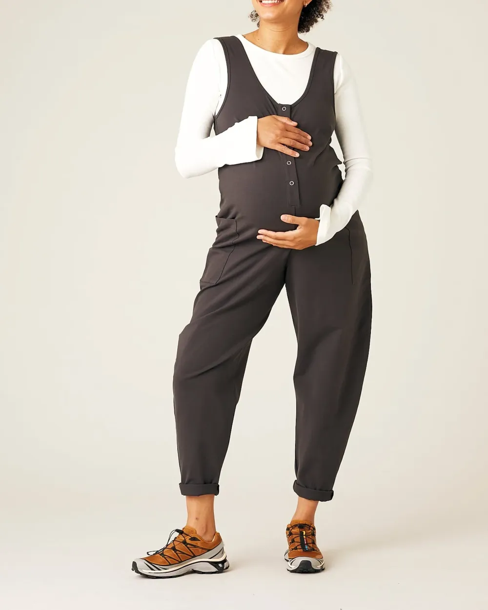 CASUAL STYLE JUMPSUIT - SLATE