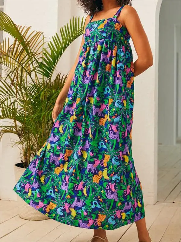 Enchanted Forest Maxi Dress