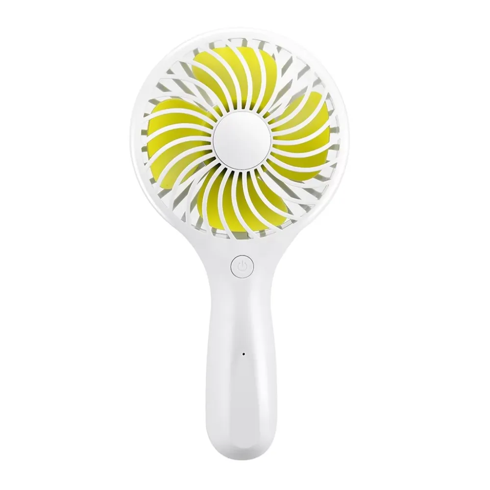 Hand Held Fan with USB Rechargeable Battery, 3 Speed Personal Desk Table Low Noise Smart Home Portable Handheld Multi-function