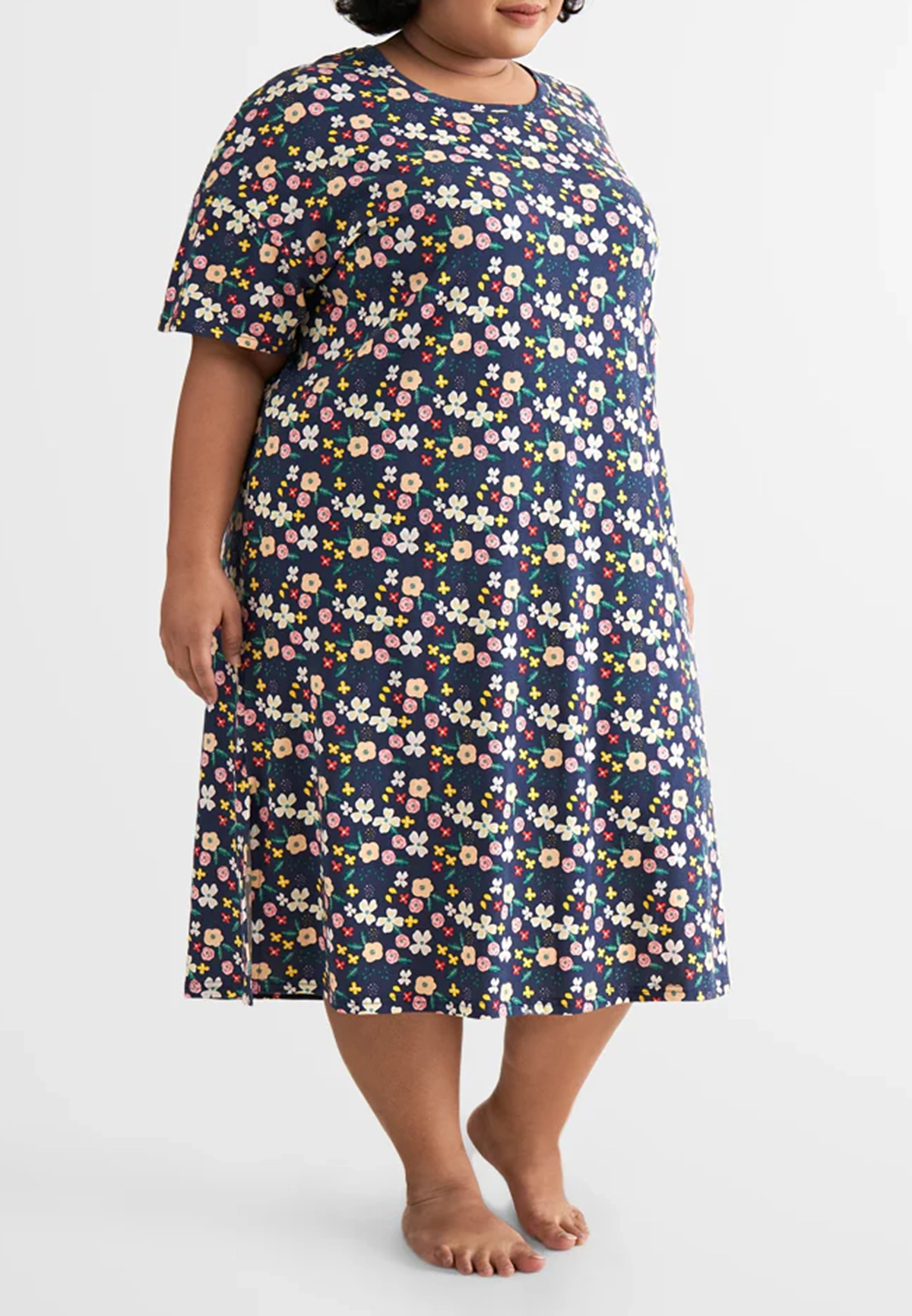 Floral Midi Sleep Dress