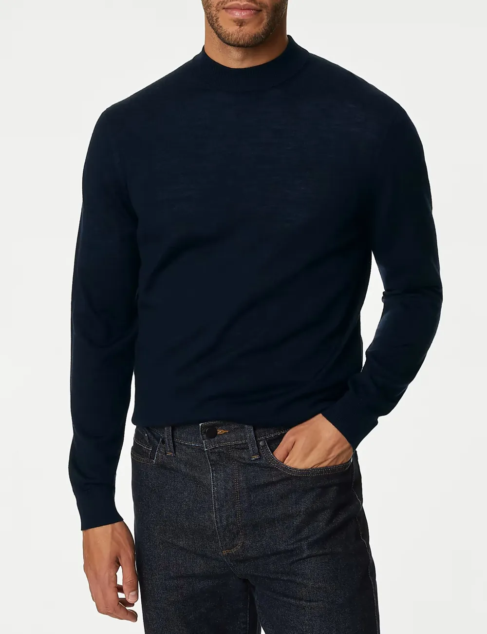 Pure Extra Fine Merino Wool Jumper