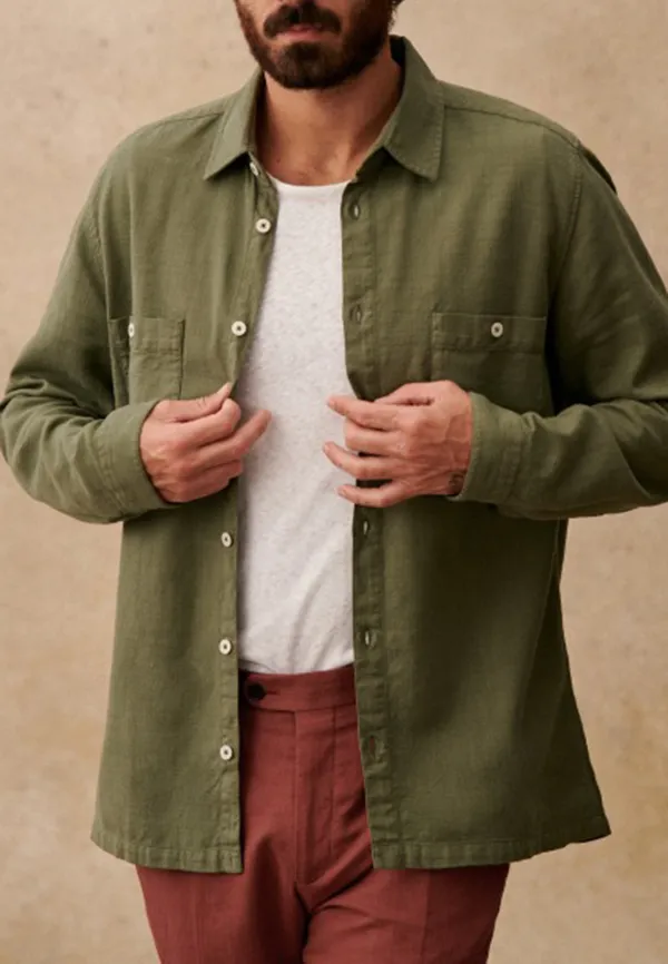 Claggan Buttoned Fastening Shirt