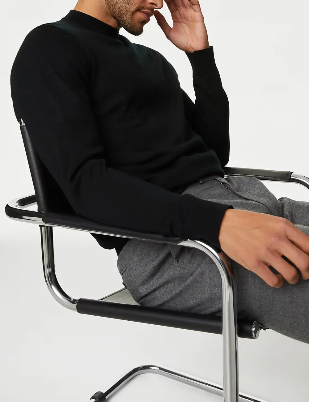 Pure Extra Fine Merino Wool Jumper