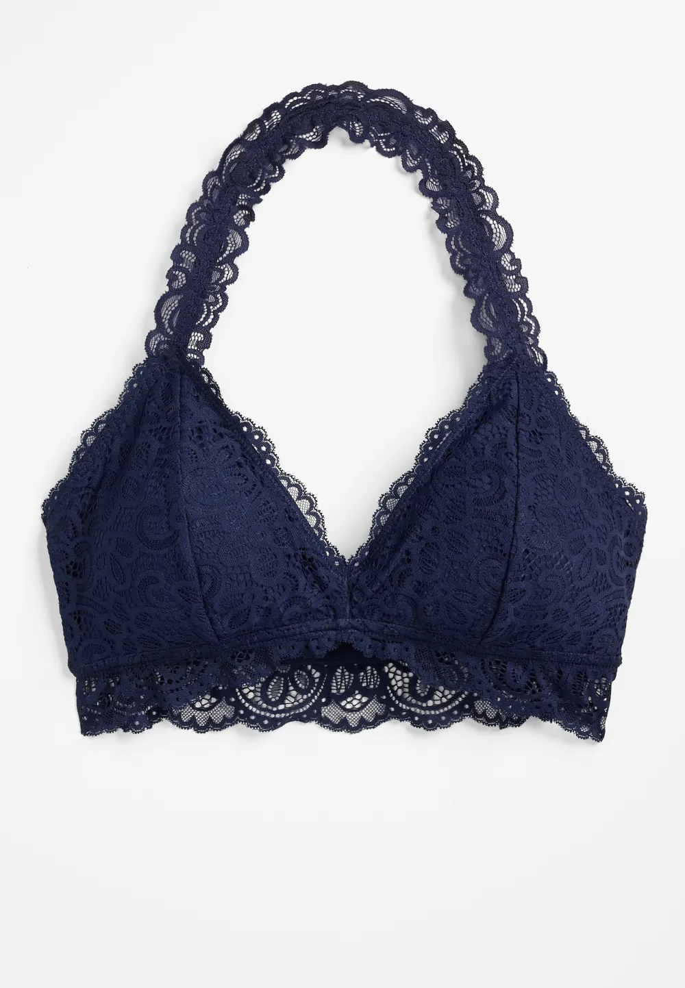 Vintage Lace Halter Bralette