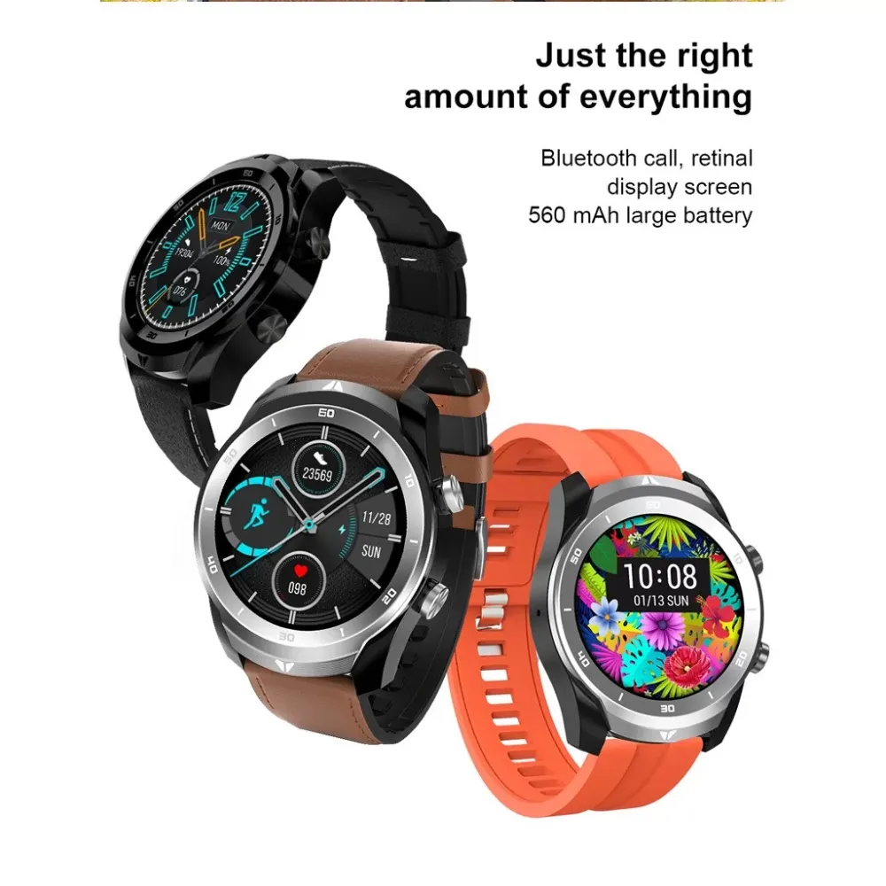 DT79 Smart Watch Men Bluetoth Call 360x360 HD Resolution 560Mah Big Battery Fashion Multi-functional Smart Watch High-end