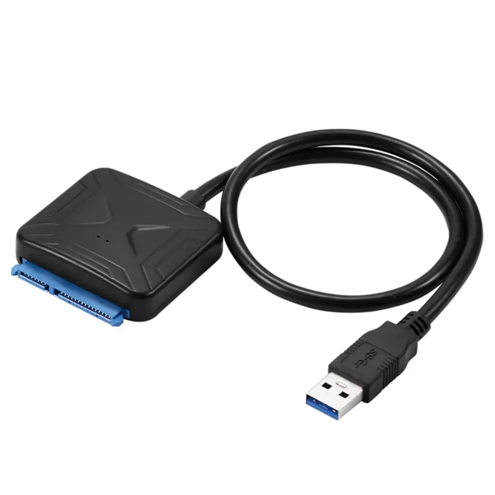 SATA to USB Cable USB 3.0 to 2.5 3.5 inch SATA III Hard Drive Adapter External Converter for HDD SSD Data Transfer 0.5m