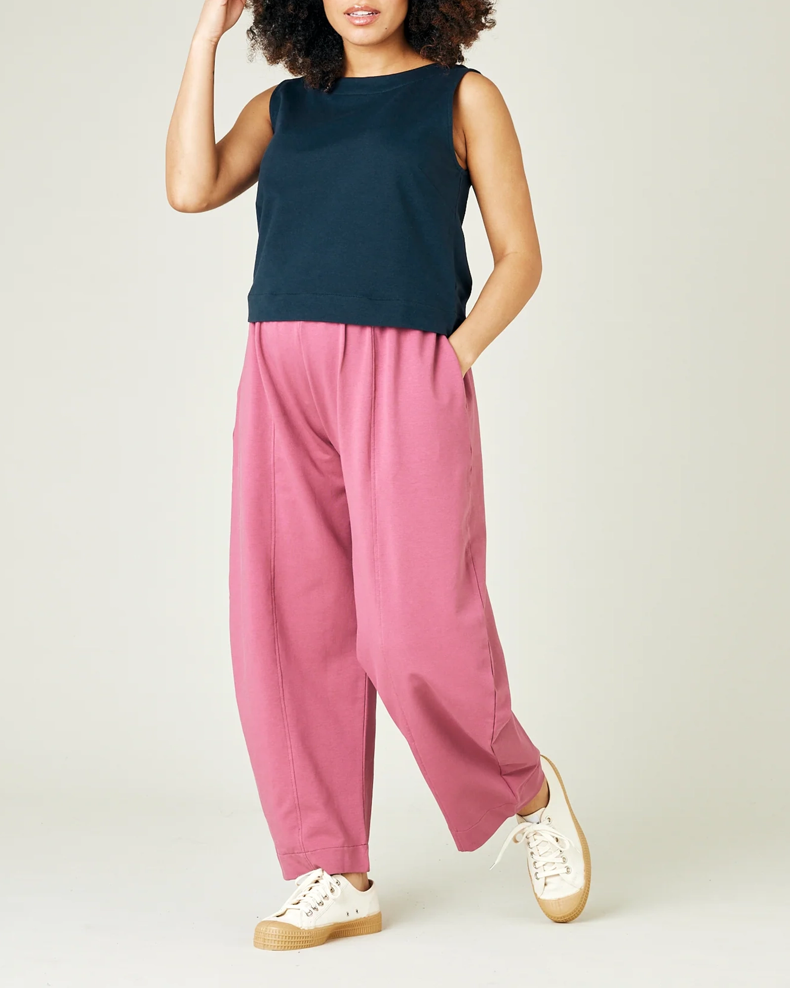 DESERT ROSE JERSEY TROUSERS