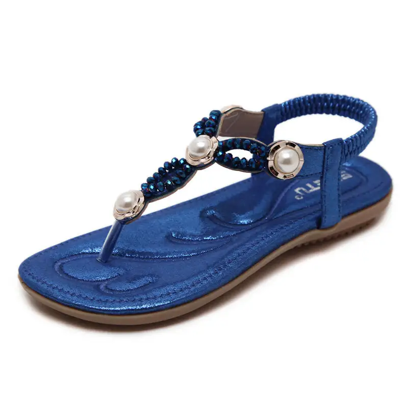 Cilool Elegant FashionCasual  Rhinestone  Sandals