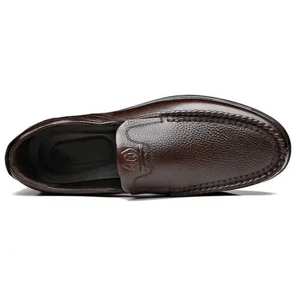 ⏰Promotion - 50% OFF🔥Men's Genuine Leather Soft Insole Casual Business Slip On Loafers