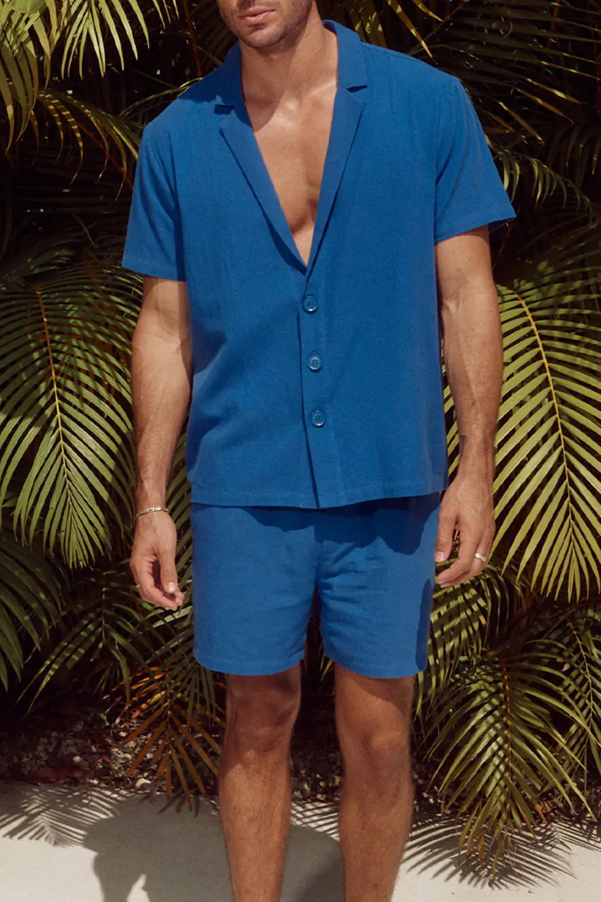 SHORT SLEEVE POOLSIDE SET