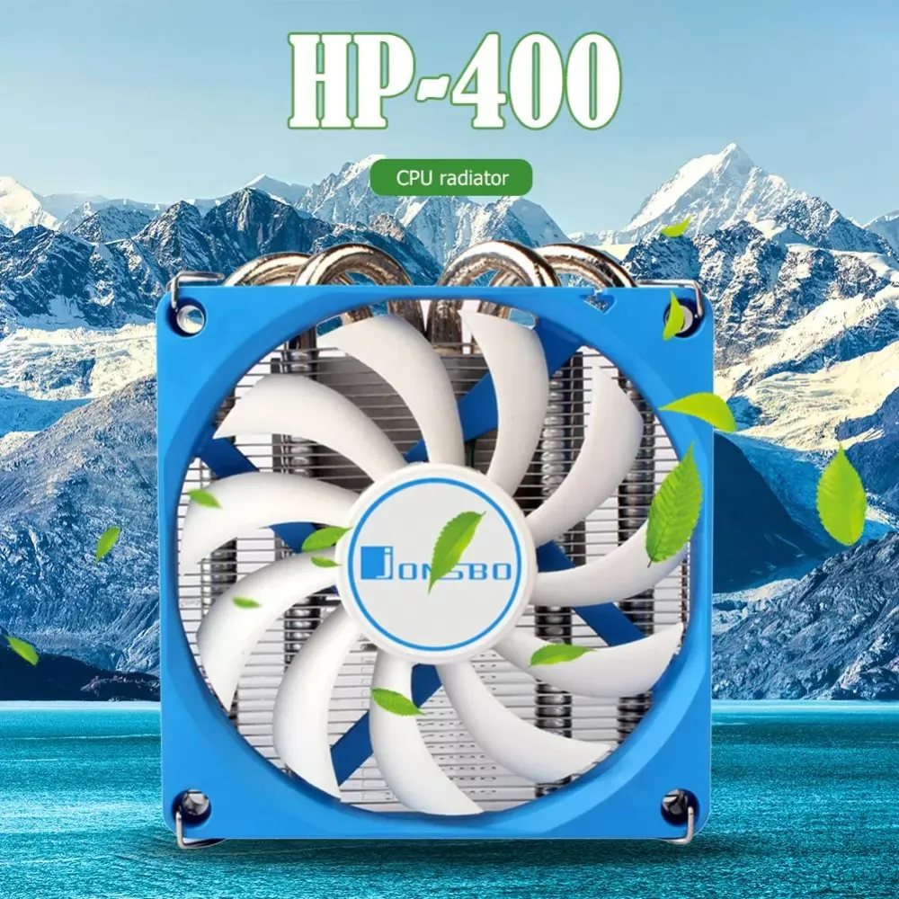 Jonsbo HP-400 CPU Cooling Fan HTPC Case All-In-One PC 4 Heat Pipes Radiator