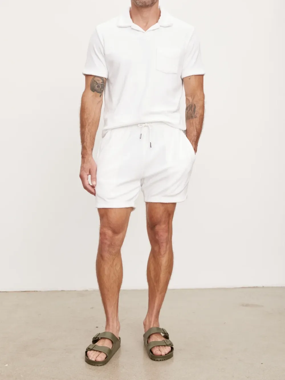 Drawstring Breathable Vocation Shorts