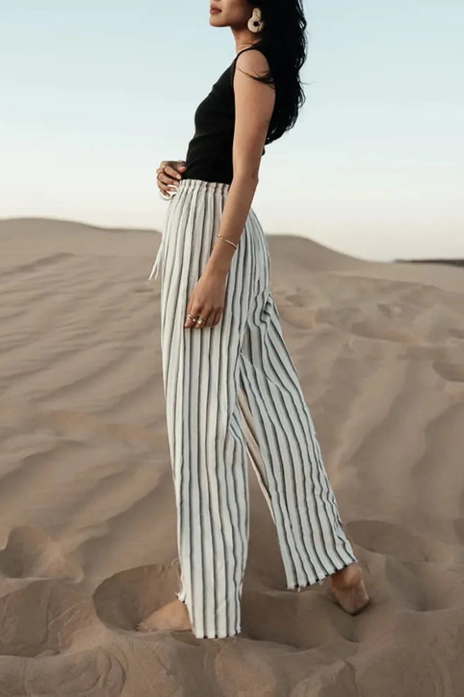 RONAN STRIPED PANTS