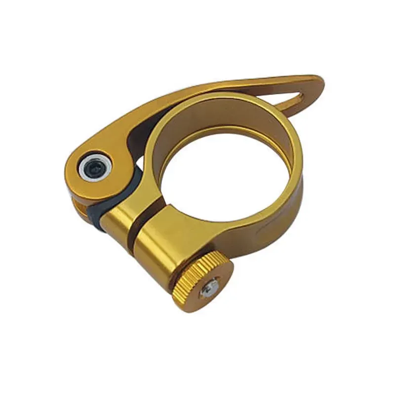 Bike Seat Post Clamp Tube Clip Quick Release Aluminium Alloy MTB Seatpost Clamp Mountain Road Bike Parts Accessorie 34.9mm / 31.8mm